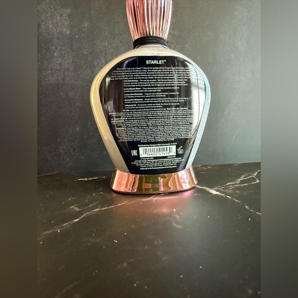 Designer Skin Starlet 115x DHA Bronzer Tanning Lotion NEW 2026 13.5 oz - Picture 4 of 4